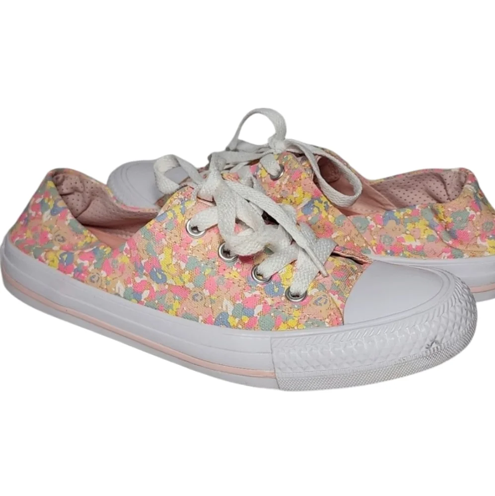 Converse Sneakers Womens 6.5 Coral Ox Sunset Glow Low Top Shoes Chuck Taylor - Picture 6 of 16